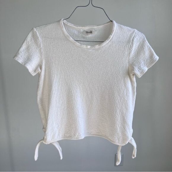 MADEWELL Texture & Thread Modern Side-Tie Top - XS - Picture 2 of 6